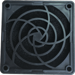 Black Plastic Dust Filter Kit 80mm