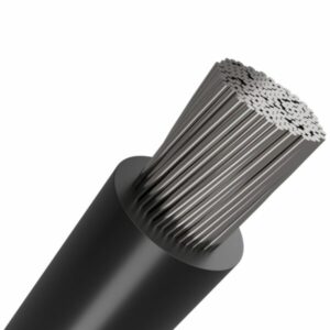 Silicone 2.50mm2 Cu-Tin Black Single Core