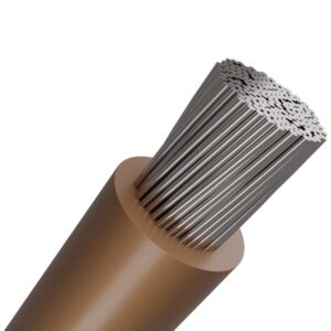 Silicone 2.50mm2 Cu-Tin Brown Single Core