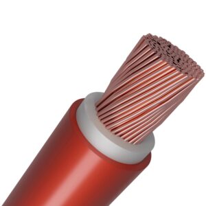 Welding PVC 50mm2 RED